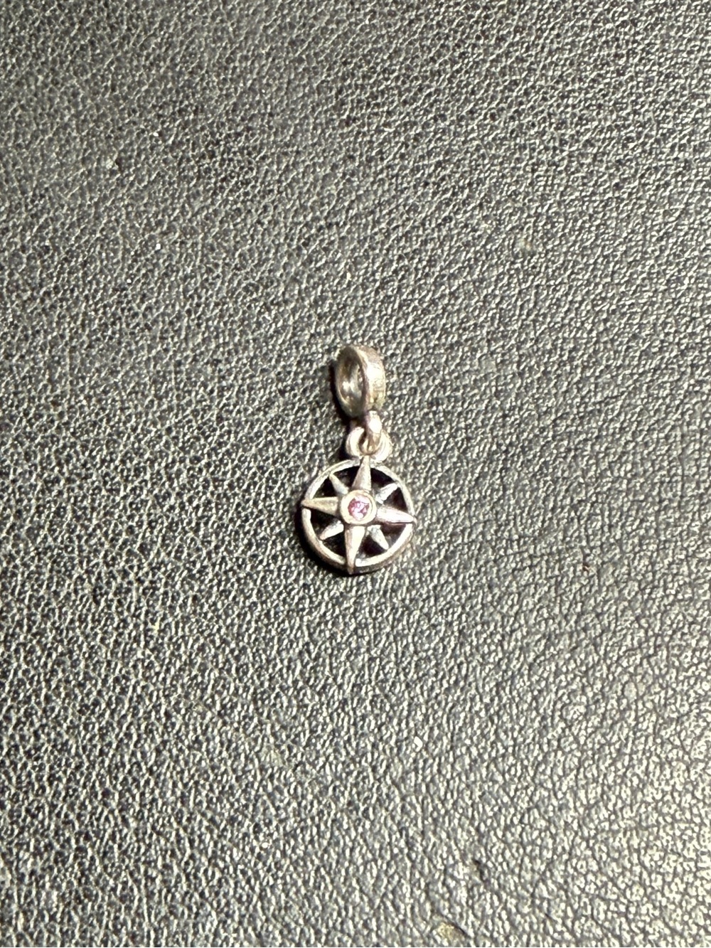Sterling S925 PANDORA ME MINI My Compass Pandora Micro Dangle Charm 798975C01 CZ
